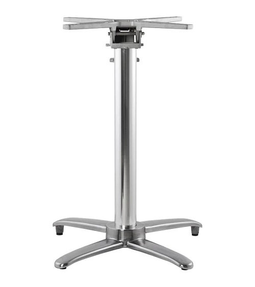 Pied pliable pour table 74 cm aluminium