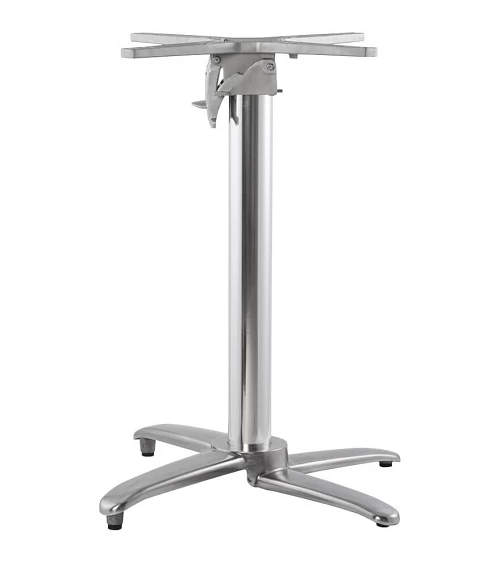 Pied pliable pour table 74 cm aluminium