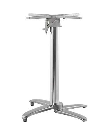 Pied pliable pour table 74 cm aluminium