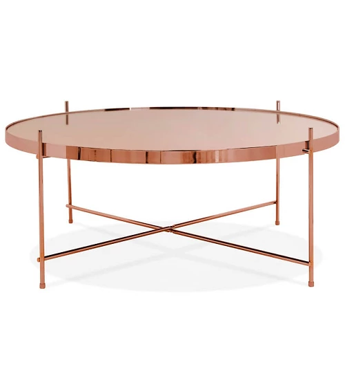 Table basse design Espejo Cuivre Big