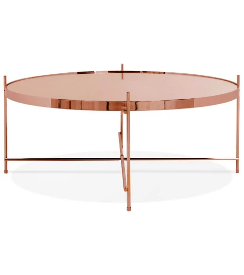 Table basse design Espejo Cuivre Big