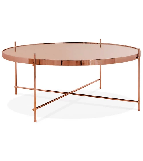 Table basse design Espejo Cuivre Big