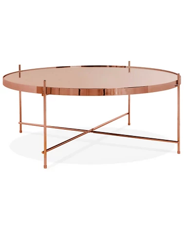 Table basse design Espejo Cuivre Big