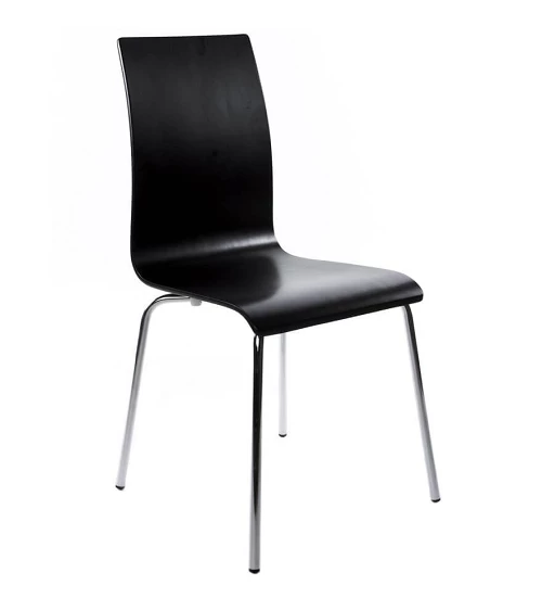 Chaise design Classic bois Noir