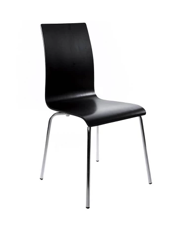 Chaise design Classic bois Noir