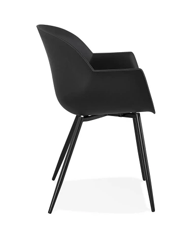 Chaise design STILETO Polymère Noire