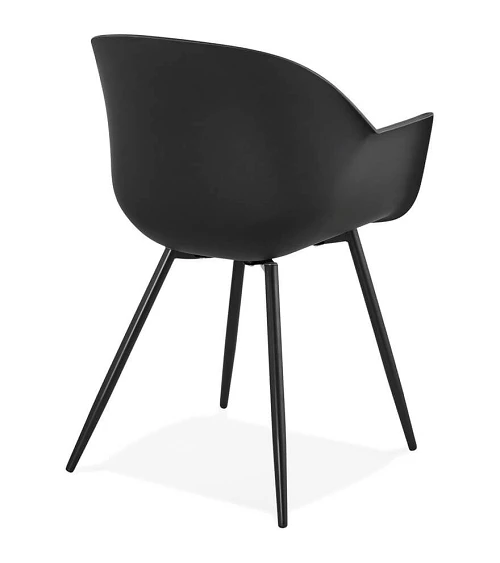 Chaise design STILETO Polymère Noire