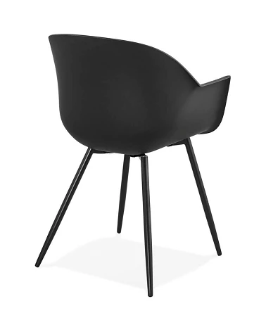 Chaise design STILETO Polymère Noire