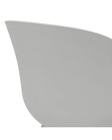 Chaise design STILETO Polymère Gris