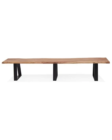 Banc metal MORI BENCH 240 bois naturel