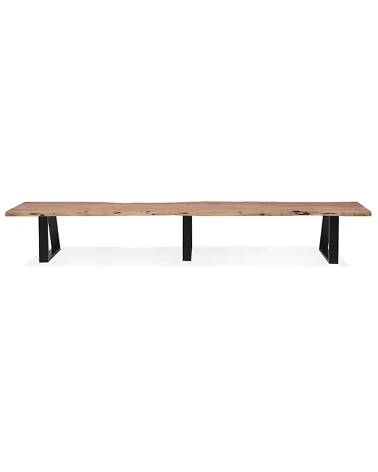 Banc metal MORI BENCH 300 bois naturel