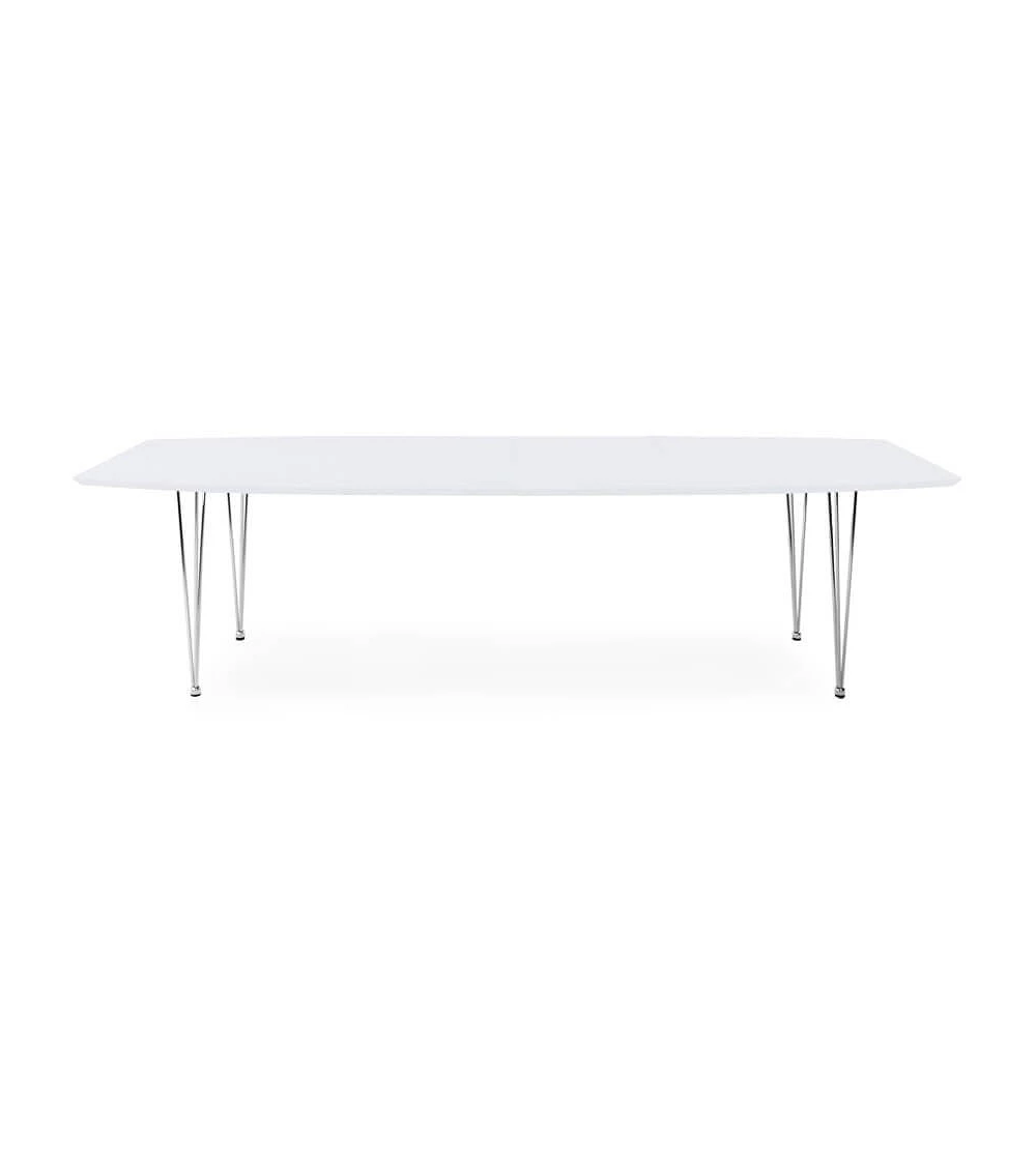 Table extensible 170-270 EXTENSIO laque blanc