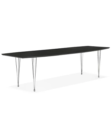 Table extensible 170-270 EXTENSIO Frene Noir