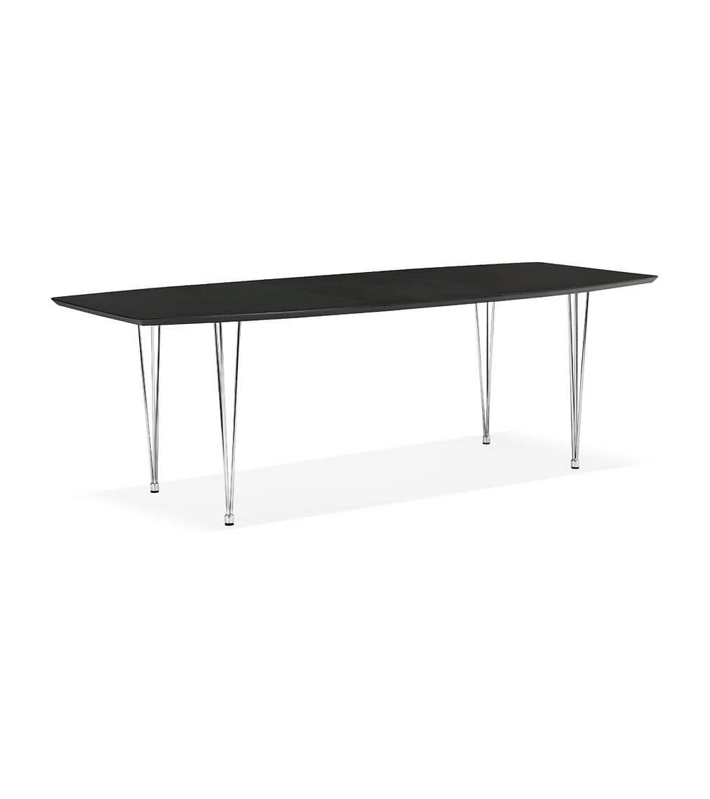 Table extensible 170-270 EXTENSIO Frene Noir