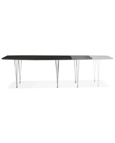 Table extensible 170-270 EXTENSIO Frene Noir