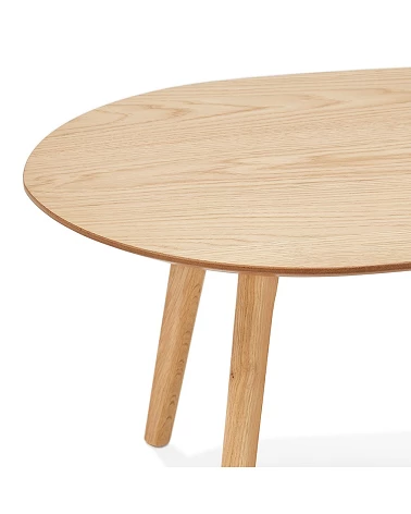 Table basse design Lulea Chêne Naturel