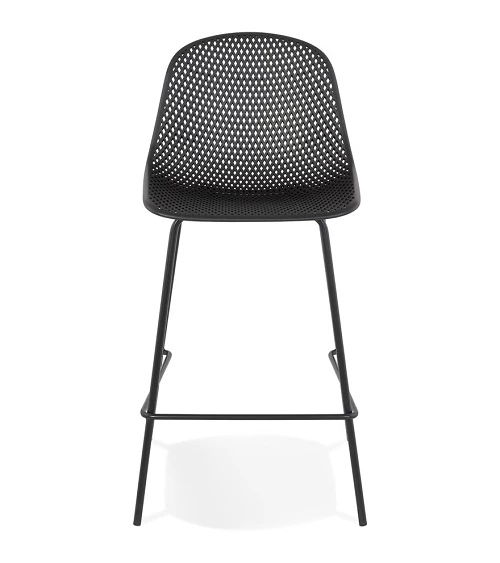 Tabouret haut métal ELLEN MINI Noir