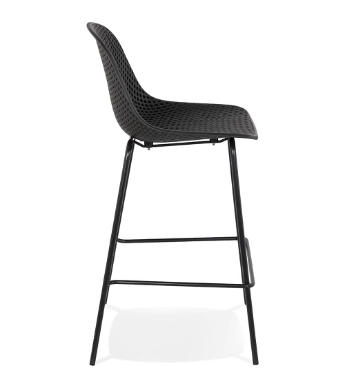 Tabouret haut métal ELLEN MINI Noir