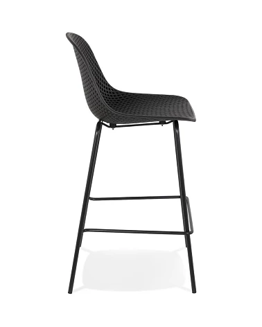 Tabouret haut métal ELLEN MINI Noir