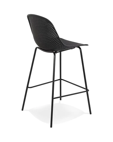 Tabouret haut métal ELLEN MINI Noir