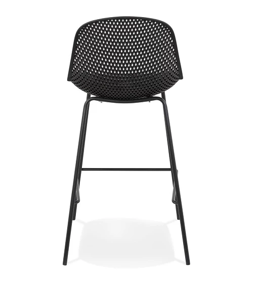 Tabouret haut métal ELLEN MINI Noir