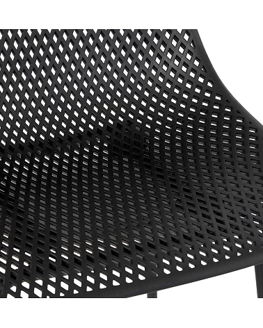 Tabouret haut métal ELLEN MINI Noir