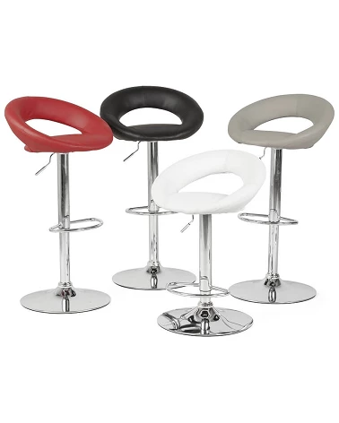 Tabouret de Bar Design ATLANTIS Rouge