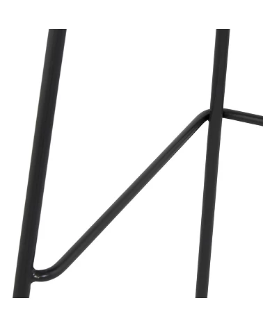 Tabouret haut métal ELLEN MINI Noir