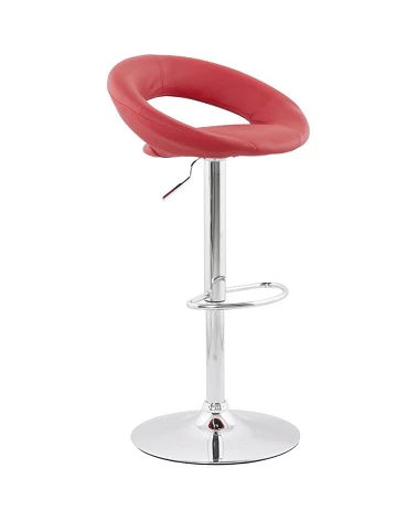 Tabouret de Bar Design ATLANTIS Rouge