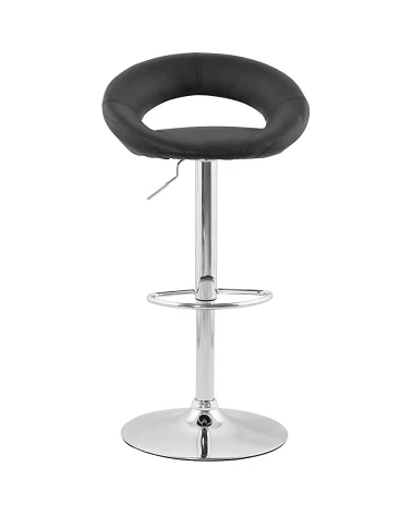 Tabouret de Bar Design ATLANTIS noir face