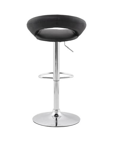 Tabouret de Bar Design ATLANTIS noir dos