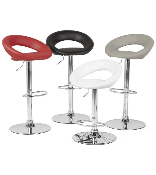 Tabouret de Bar Design ATLANTIS noir gamme