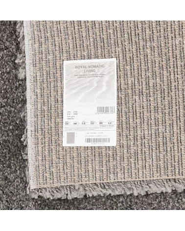 Tapis POAL 120 - 170 Polypropylene gris fonce