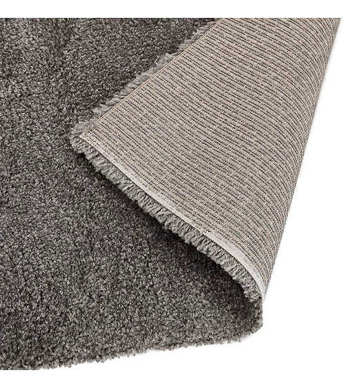 Tapis POAL 120 - 170 Polypropylene gris fonce