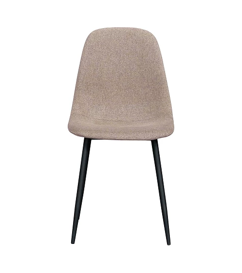 Chaises nordiques Stockholm tissu Pierre face