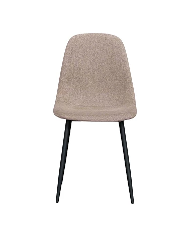 Chaises nordiques Stockholm tissu Pierre face