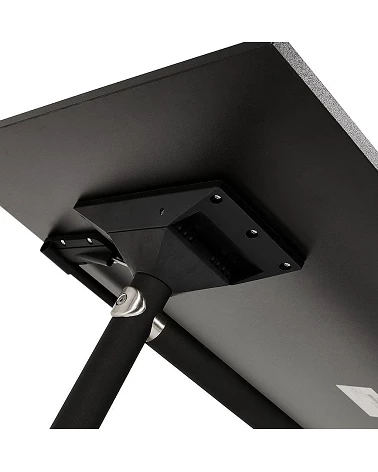 Bureau design avec tablette pliable Helpe noir