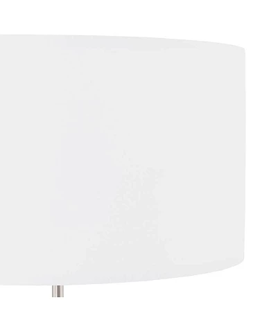 Lampe de table 'TIGUA' métal Blanche