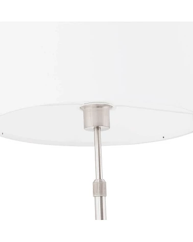 Lampe de table 'TIGUA' métal Blanche