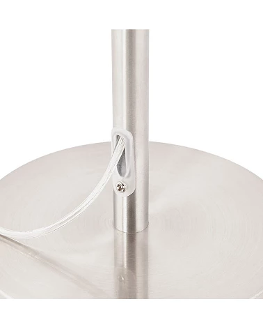 Lampe de table 'TIGUA' métal Blanche