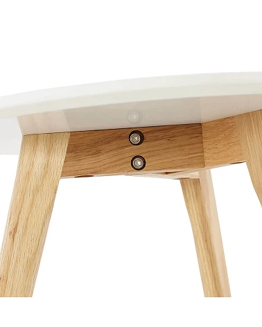 Tables gigognes design 'ESPINO' bois Blanc