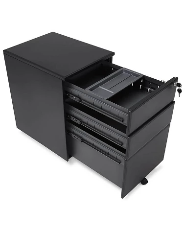 Caisson de bureau ' PROOFFICE' metal Noir