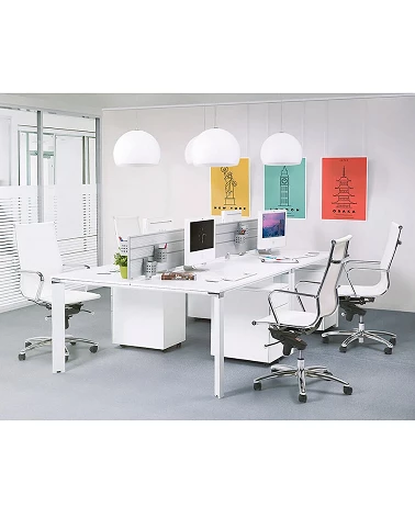 Caisson de bureau ' PROOFFICE' metal Blanc