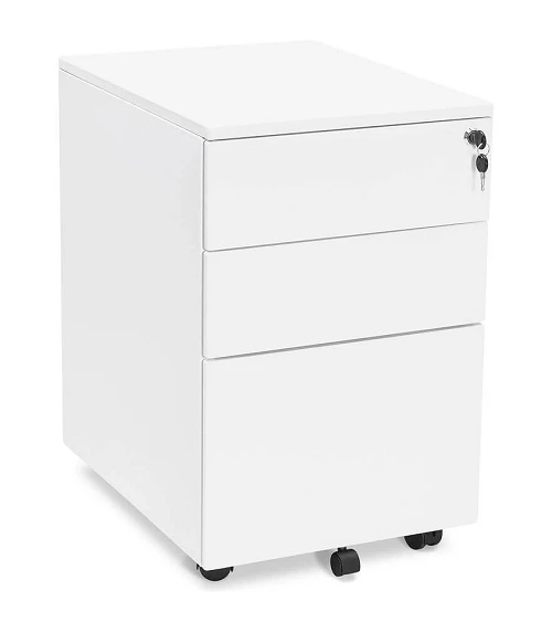 Caisson de bureau ' PROOFFICE' metal Blanc