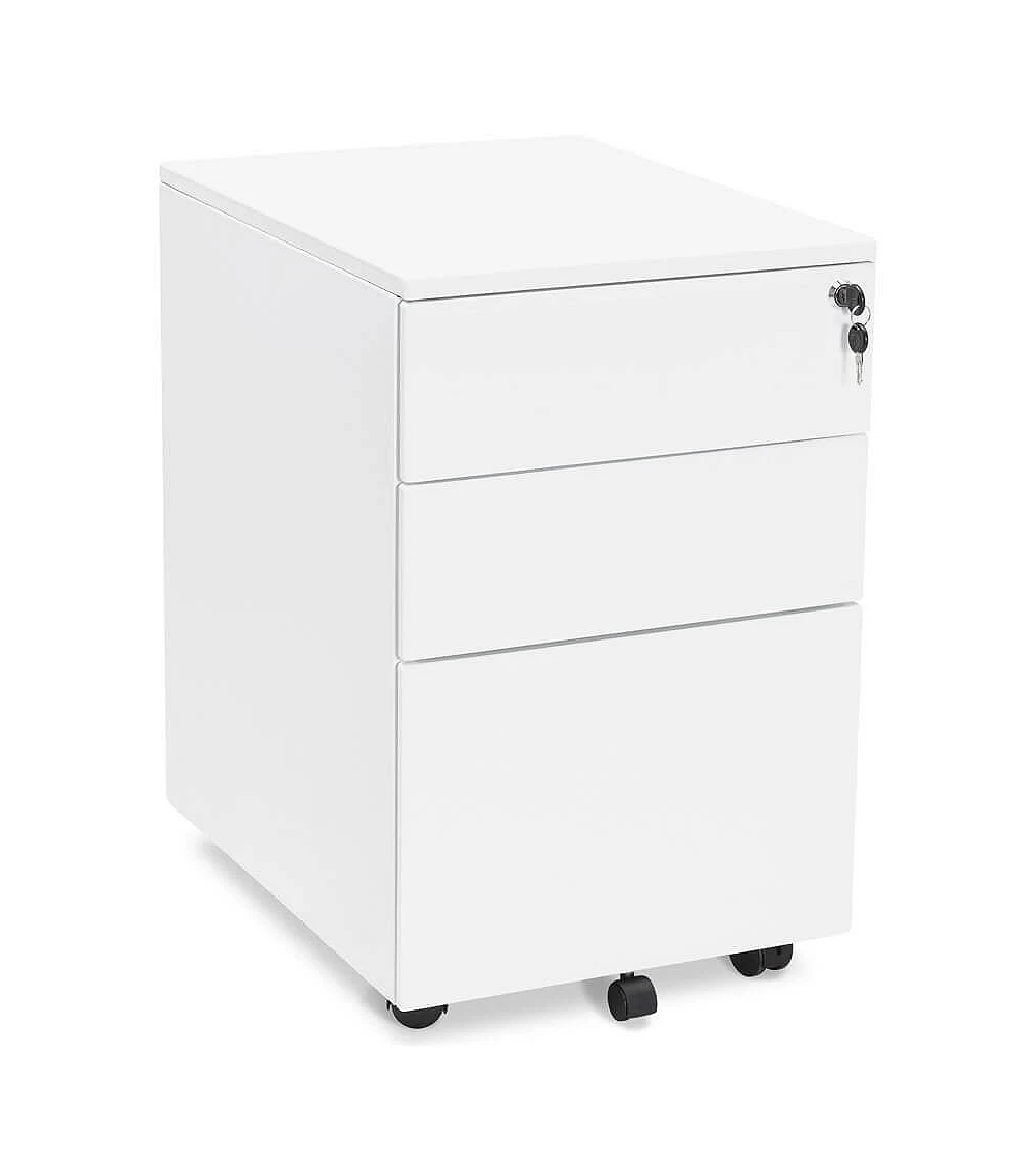 Caisson de bureau ' PROOFFICE' metal Blanc