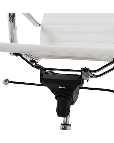 Fauteuil de bureau 'PROLAR' simili cuir Blanc