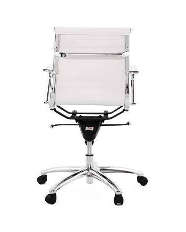 Fauteuil de bureau 'PROLAR' simili cuir Blanc