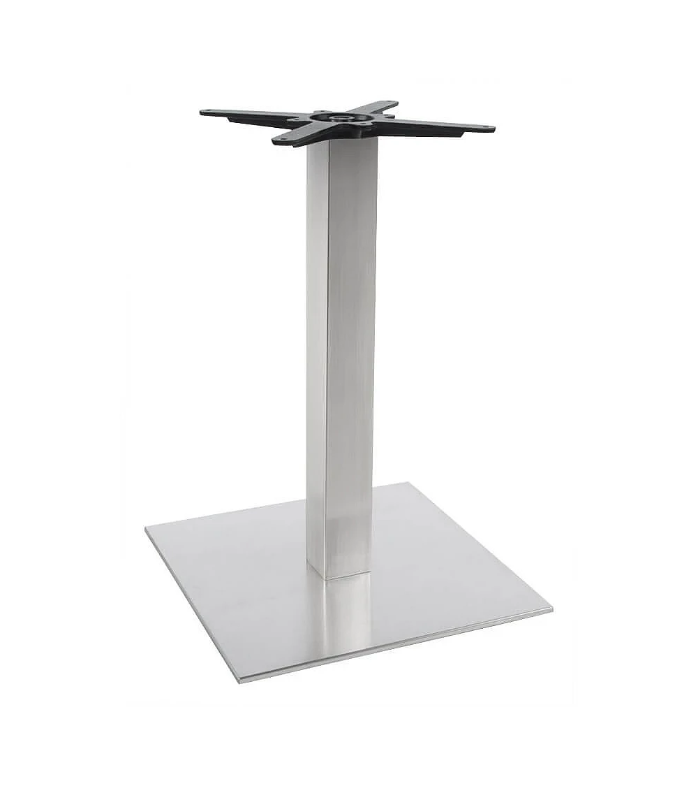 Pied pour table AVIA 73 Acier Brosse