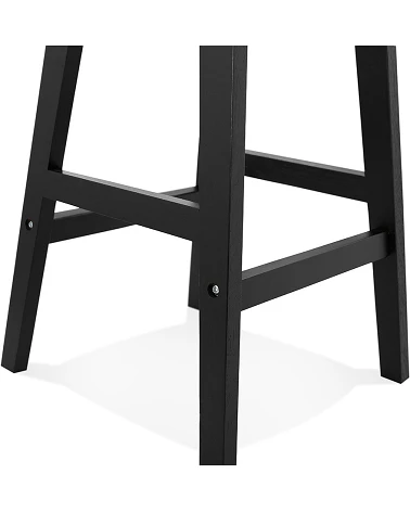 Tabouret de bar design Turel mini Noir