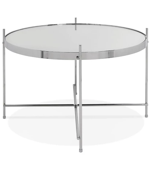 Table basse design Espejo Chromé medium